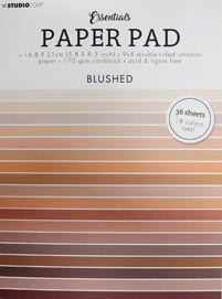 Paper Pad A5 36Blatt Blushed Essentials